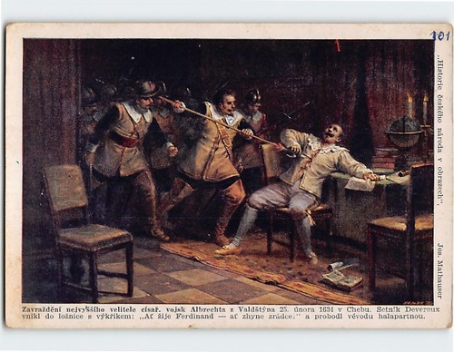 Postcard albrecht von - postcard,